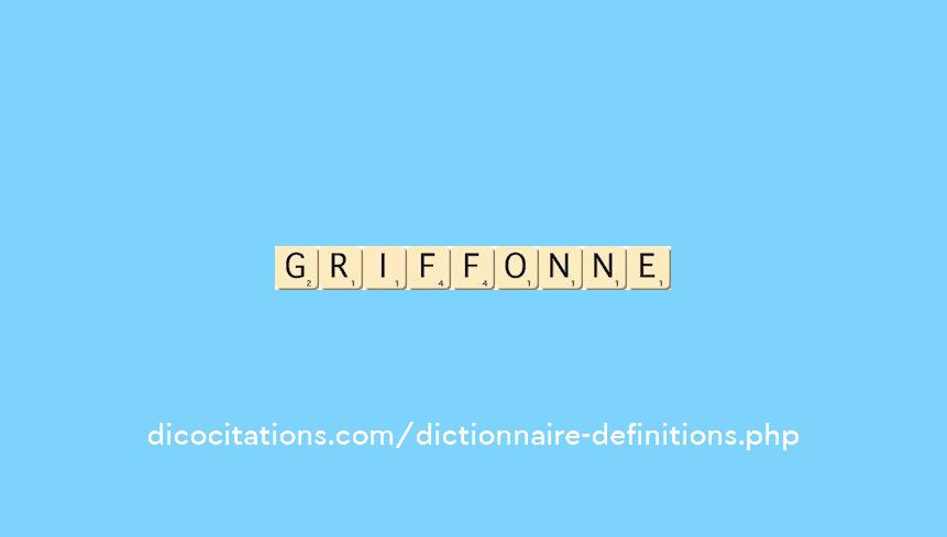 griffonne griffonne