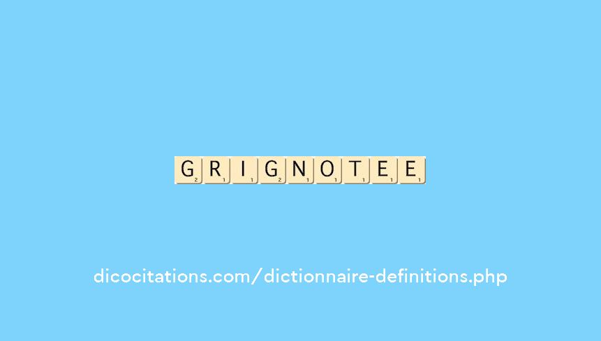 grignotee grignotee