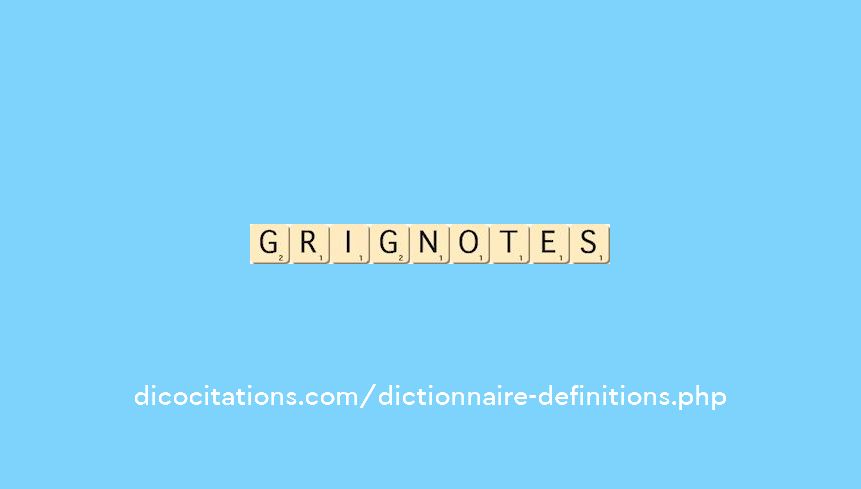 grignotes grignotes