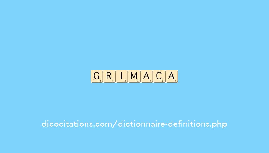grimaca