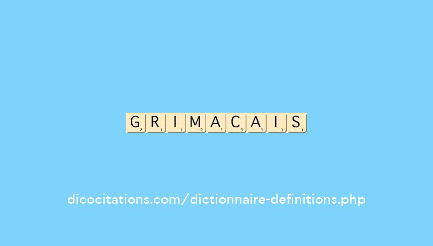 grimacais