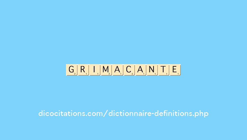 grimacante grimacante