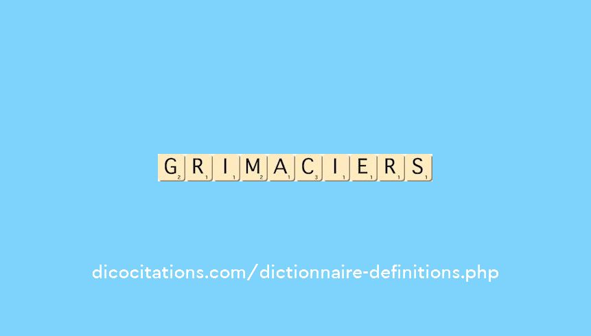 grimaciers grimaciers