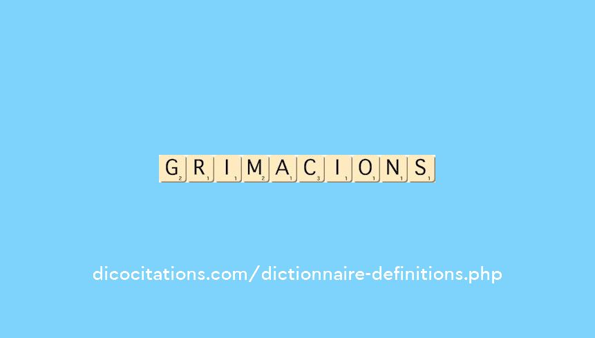 grimacions
