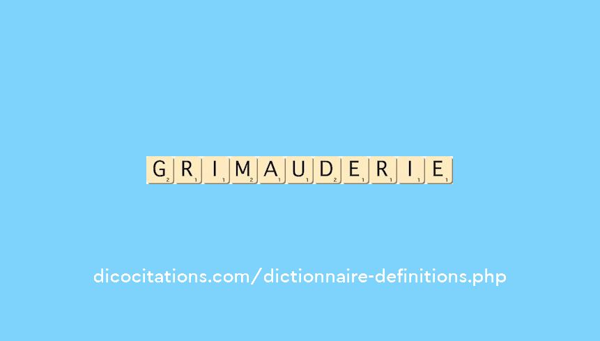 grimauderie