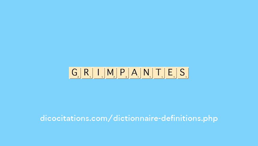 grimpantes grimpantes