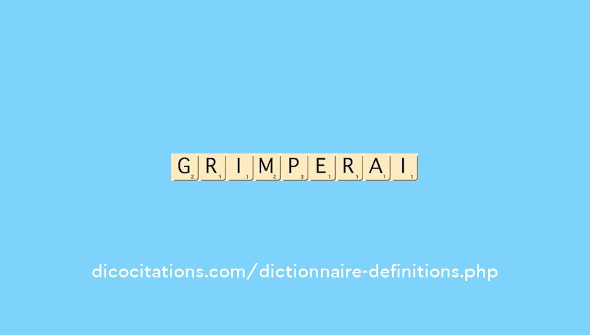 grimperai grimperai