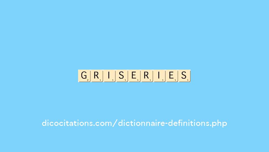 griseries griseries