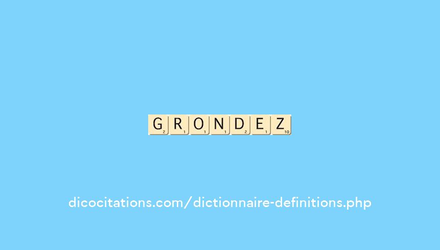 grondez grondez