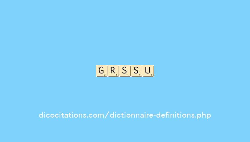 grossium grossium
