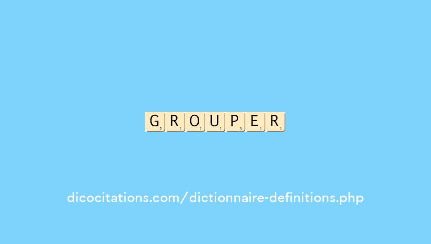grouper grouper