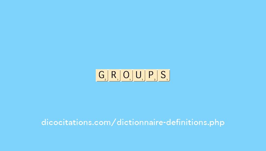 groups groups