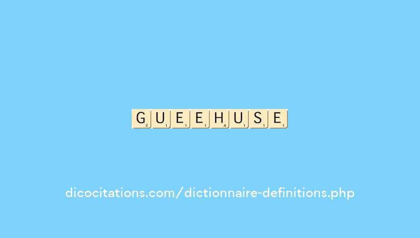 guebenhouse