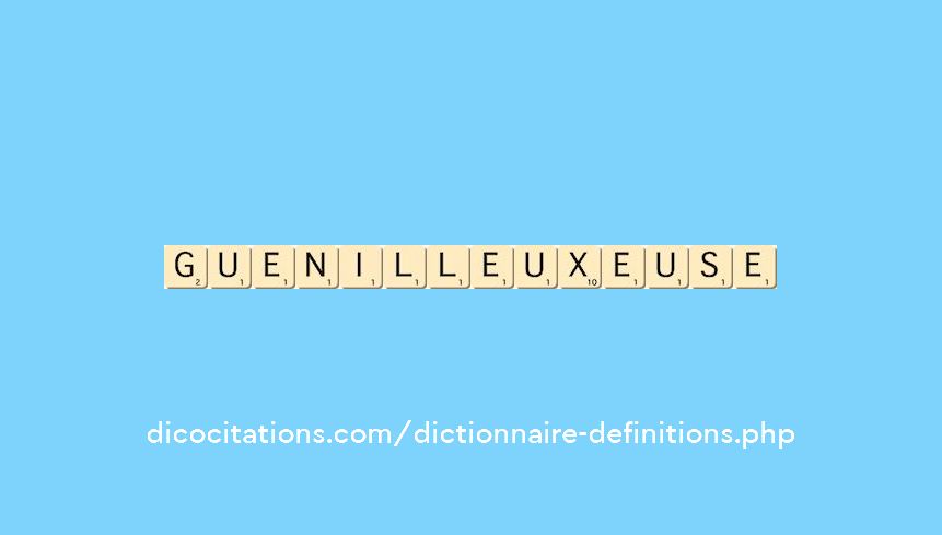guenilleux--euse