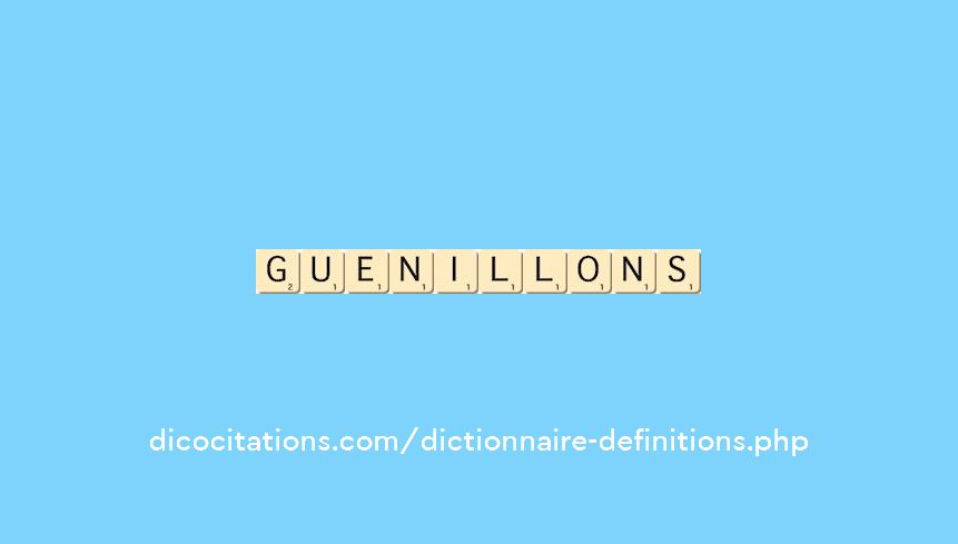 guenillons guenillons