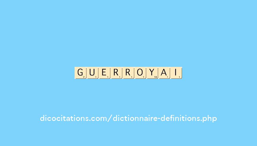 guerroyai guerroyai
