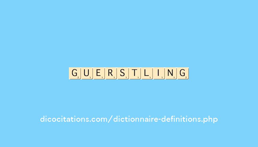 guerstling