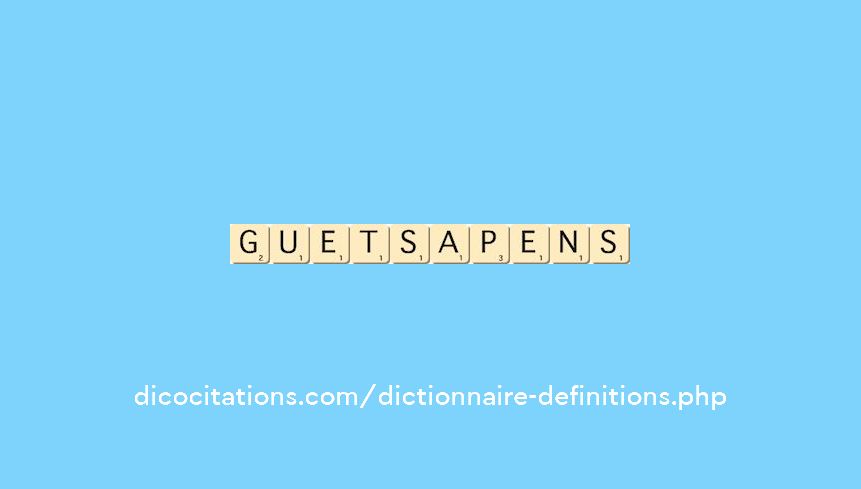guets-apens guets-apens