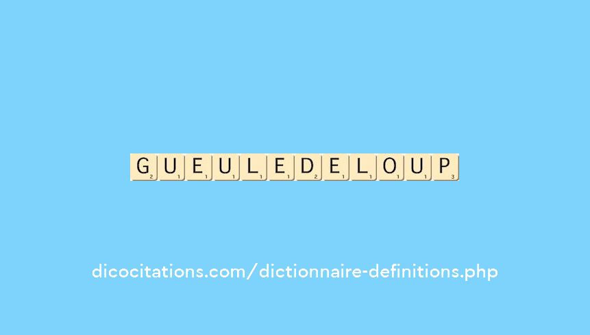 gueule-de-loup
