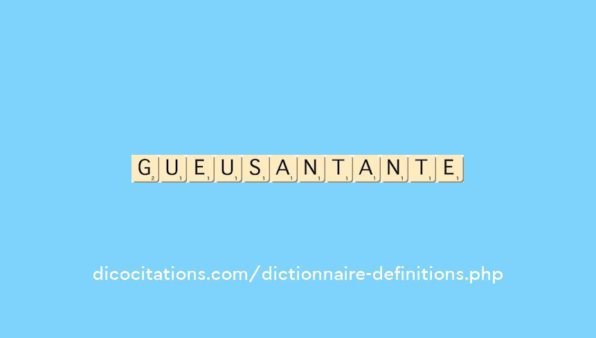 gueusant--ante