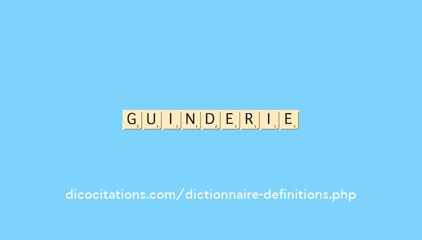 guinderie
