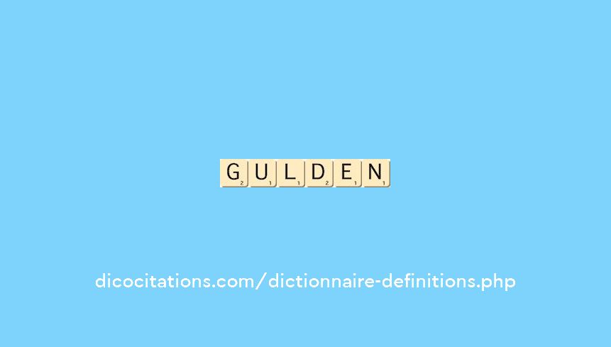 gulden gulden