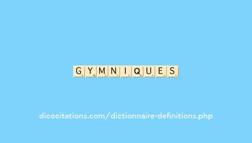 gymniques gymniques