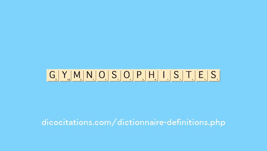 gymnosophistes