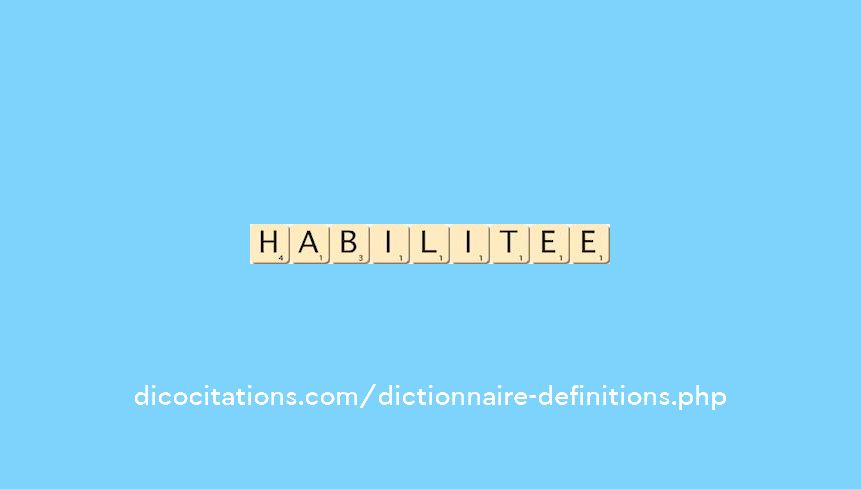 habilitee