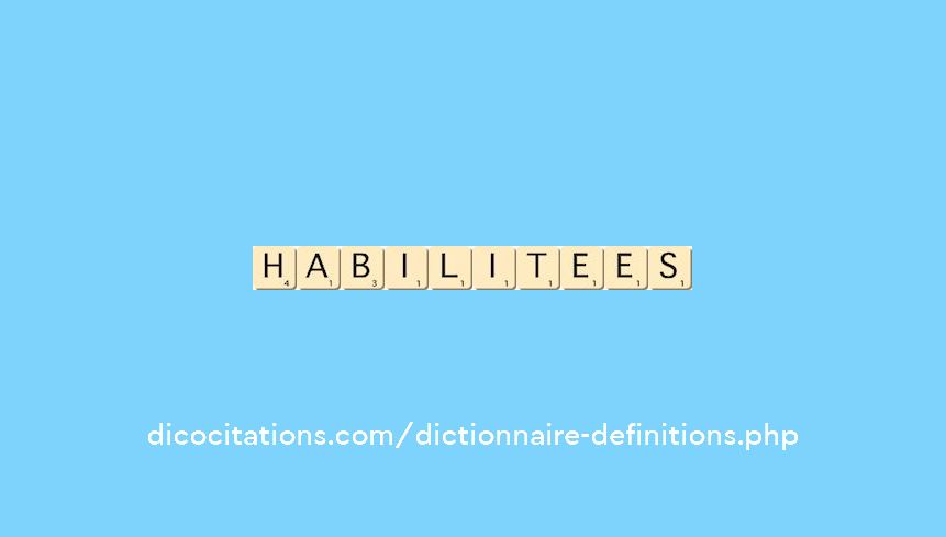 habilitees
