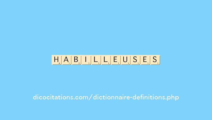 habilleuses habilleuses