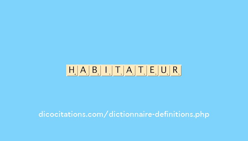 habitateur