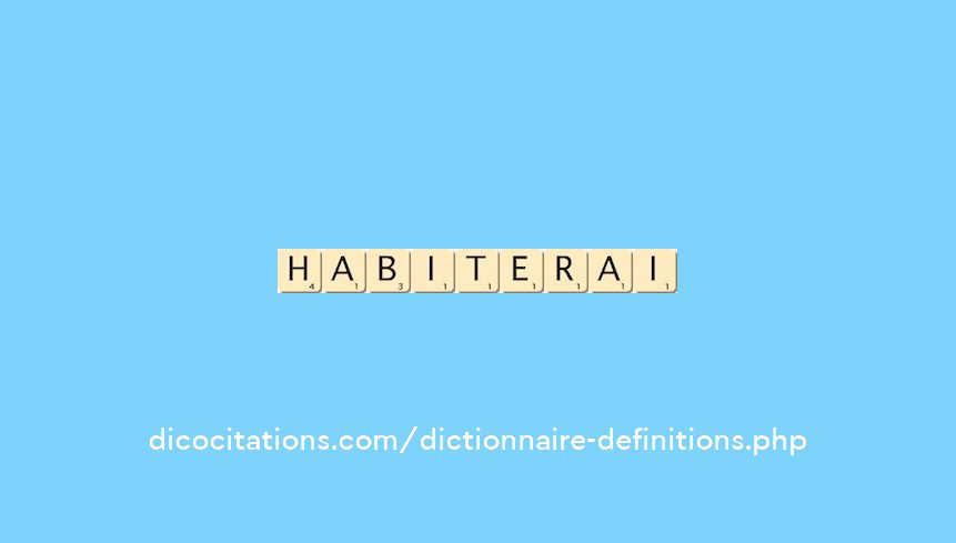 habiterai