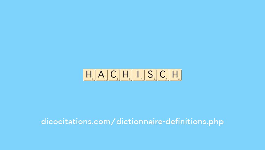 hachisch