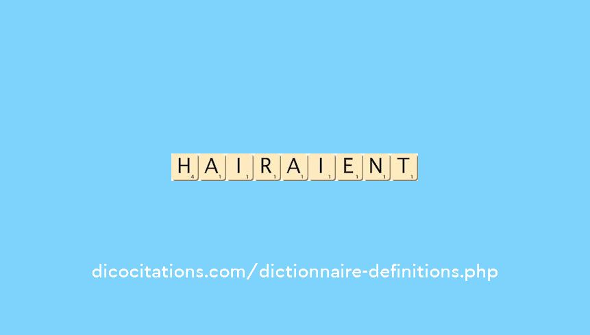 hairaient hairaient
