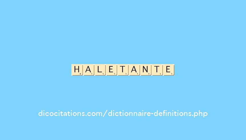 haletante haletante