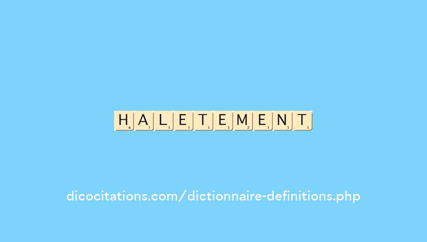 haletement