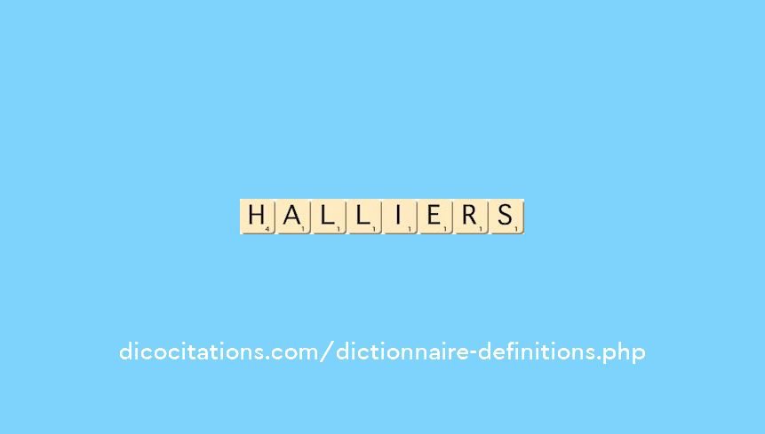 halliers halliers