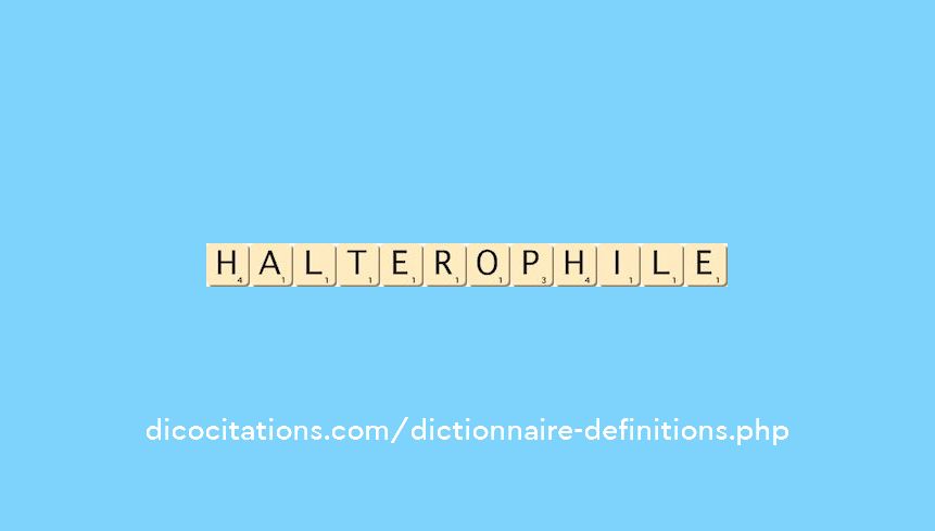 halterophile