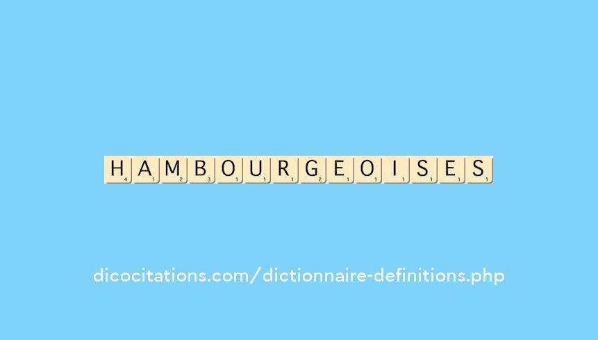 hambourgeoises