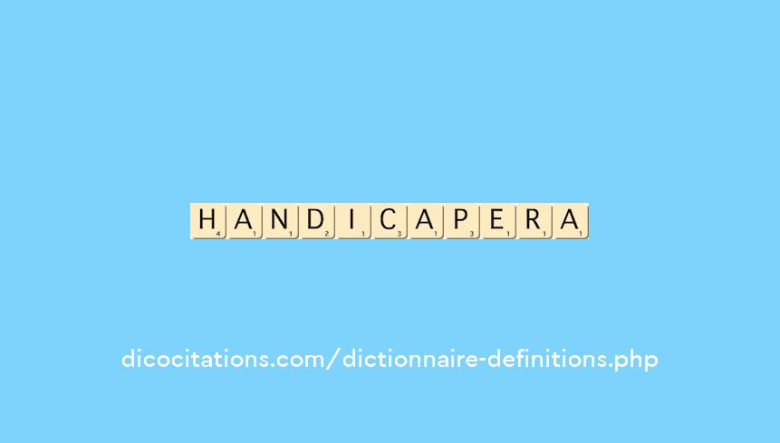 handicapera handicapera