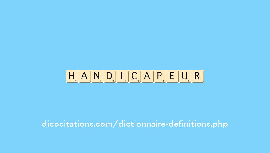 handicapeur