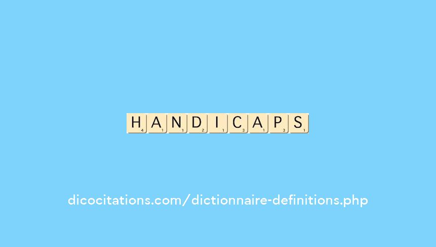 handicaps