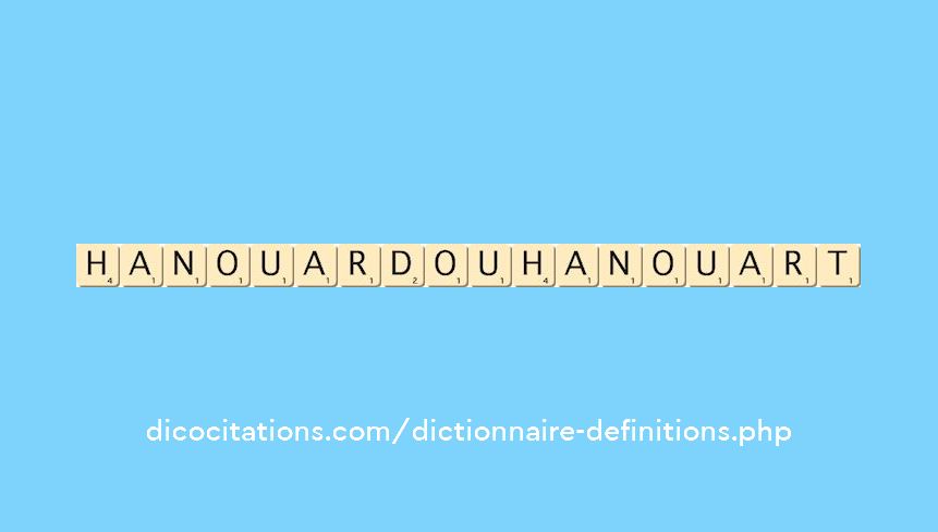 hanouard-ou-hanouart