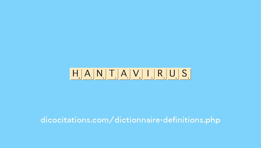 hantavirus hantavirus
