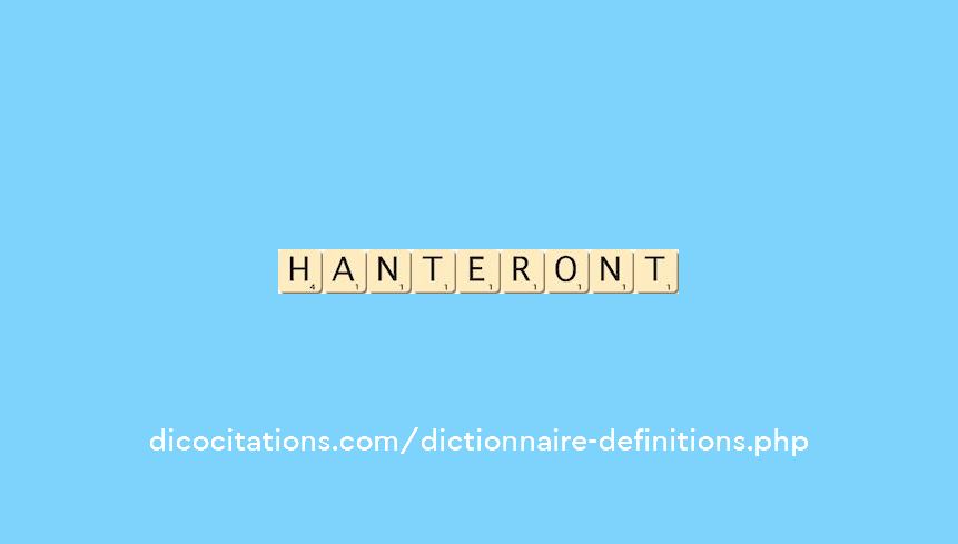 hanteront hanteront