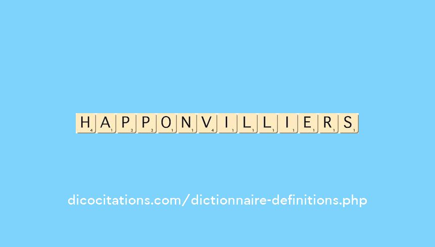 happonvilliers