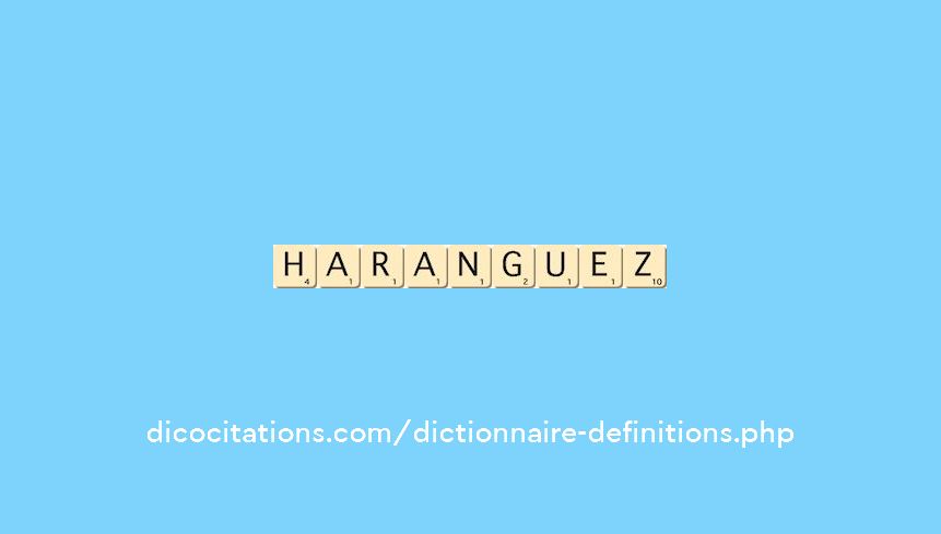 haranguez haranguez