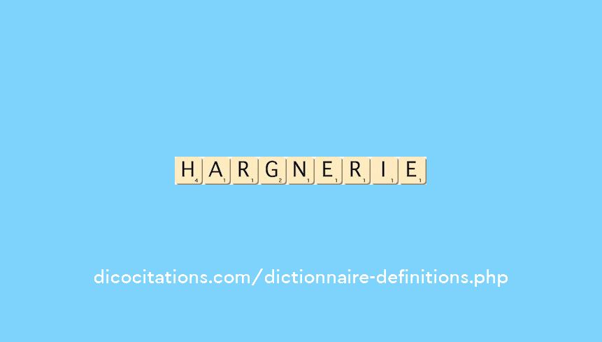 hargnerie
