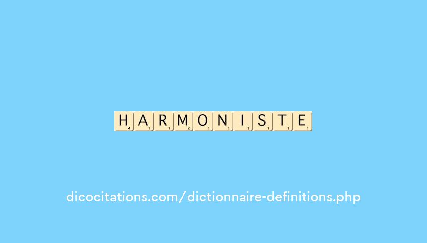 harmoniste